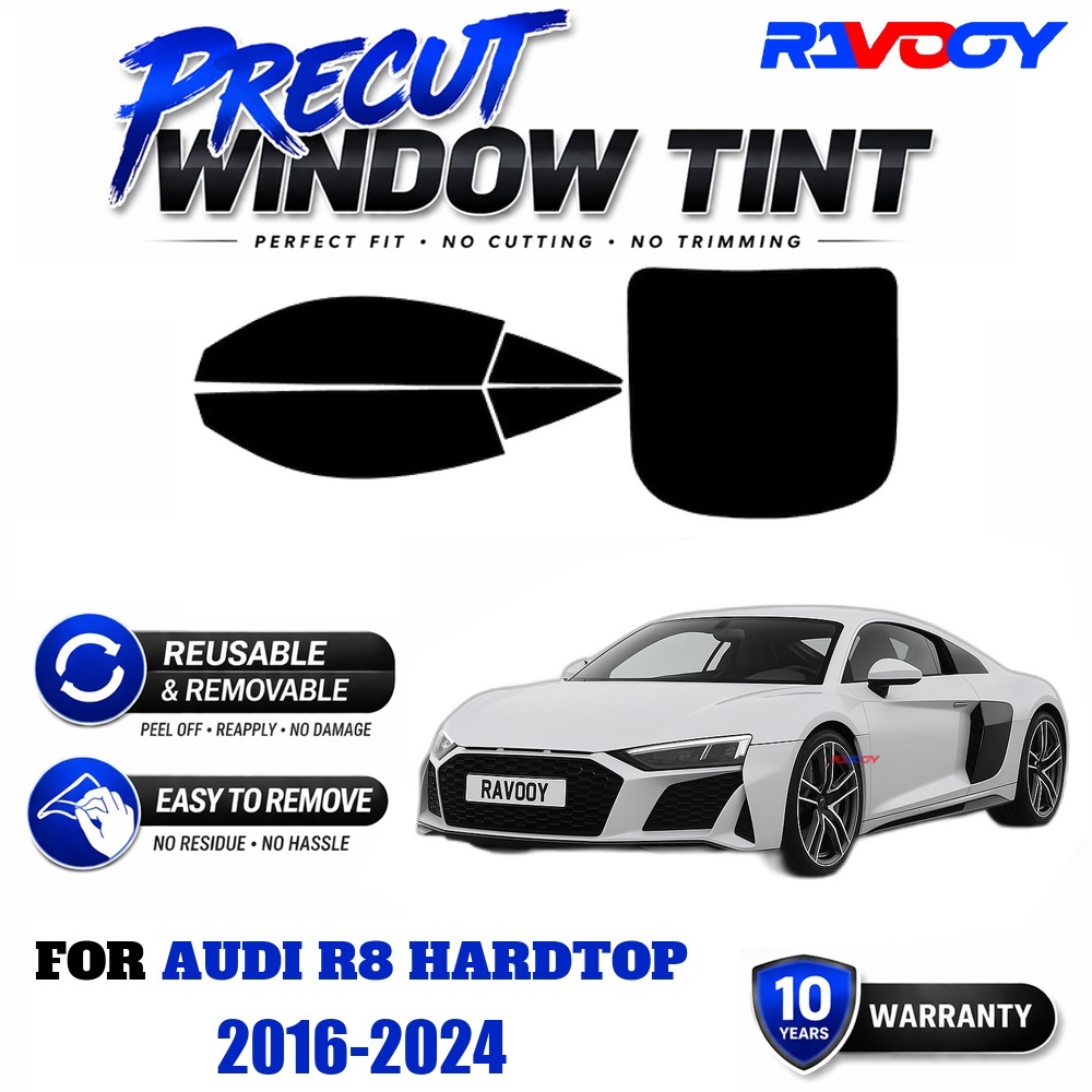 Air Bubble Remover - ฟิล์มกรองแสง RAVOOY แบบตัดสำเร็จ, ฟิล์ม EPU แบบถอดได้และนำกลับมาใช้ใหม่ได้,