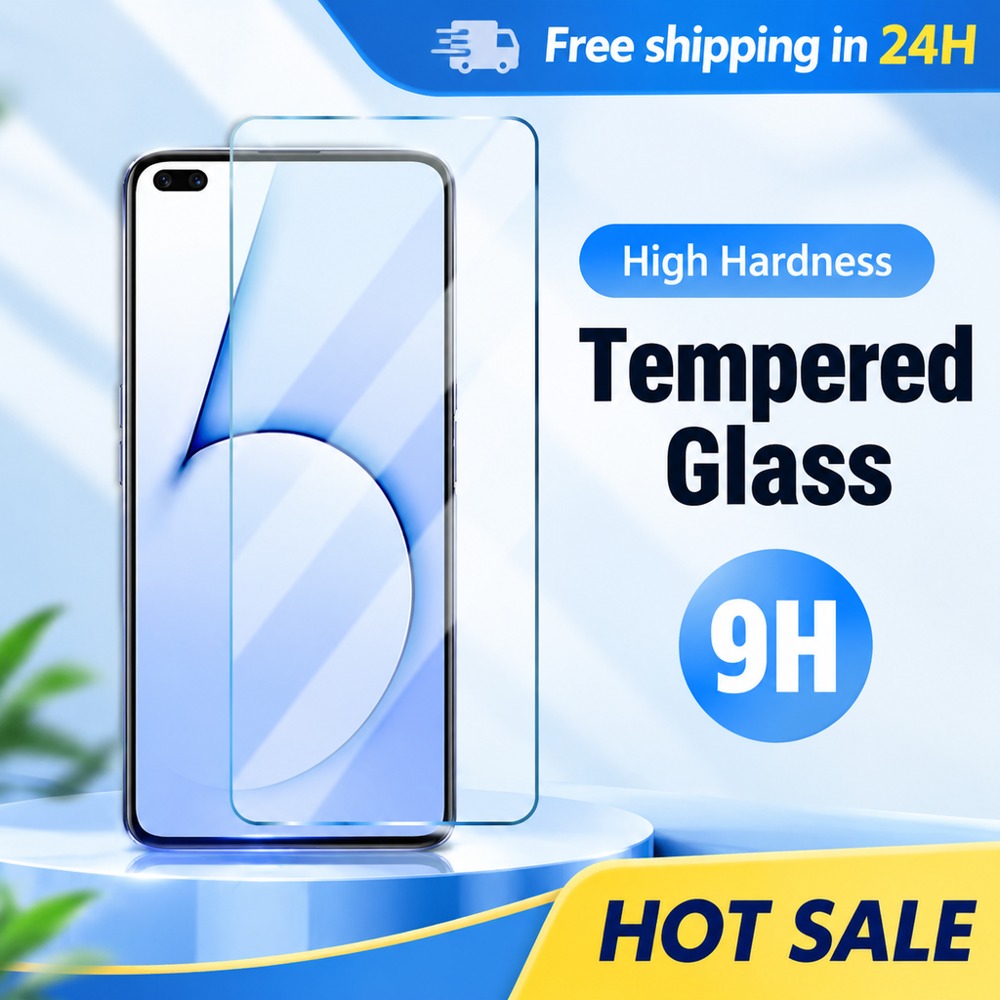 Realme C67 - กระจกนิรภัย 1 ชิ้น สำหรับ Realme C30