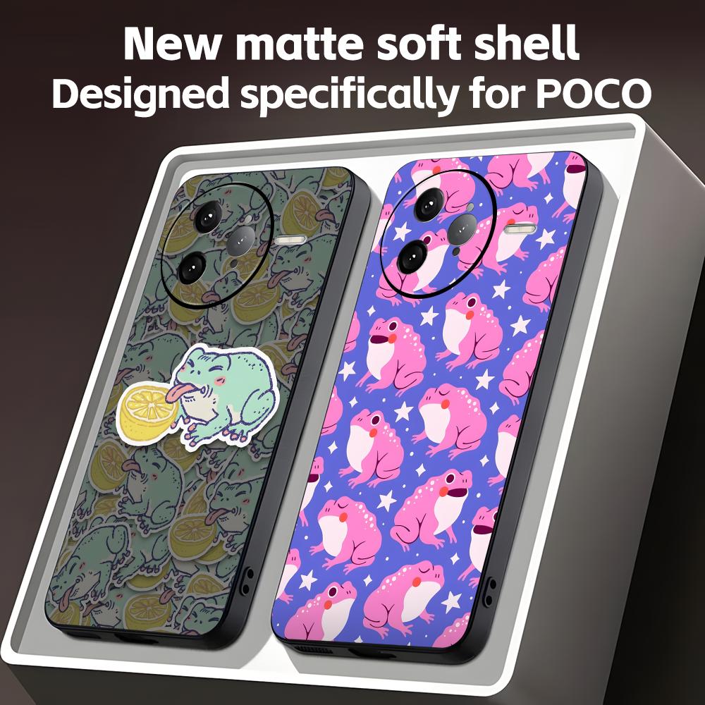 เคสโทรศัพท์ลายกบสุดน่ารัก สำหร - Xiaomi Poco X6 บทวิจารณ์และราคา