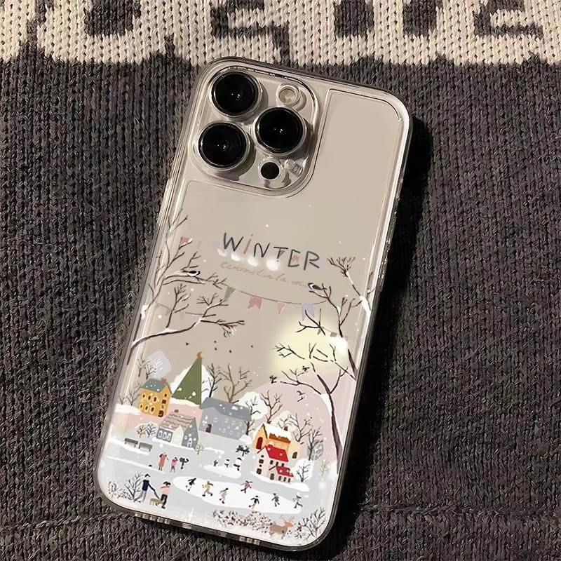เคสโทรศัพท์ลายหิมะฤดูหนาวสวยงา - Samsung Galaxy A55 บทวิจารณ์และราคา