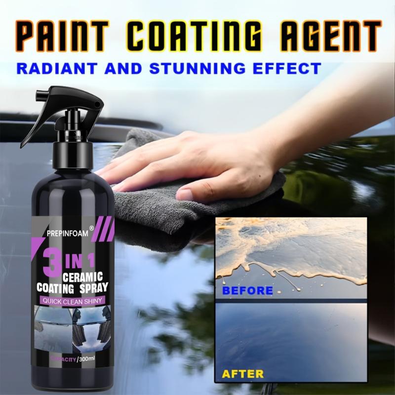 สเปรย์เคลือบเซรามิก 3 in 1 สำห - Nano Liquid Coating บทวิจารณ์และราคา
