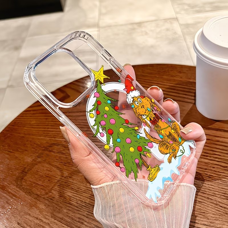 เคสโทรศัพท์ใสลายปาร์ตี้คริสต์ม - Apple Iphone 15 Pro Max บทวิจารณ์และราคา